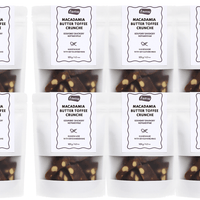 Lowrey Macadamia Butter Toffee Crunché 8 - Pack (38% Macadamias) - Lowrey Foods