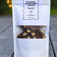 Lowrey Macadamia Butter Toffee Crunché 4 - Pack 120g | 38% Nuts - Lowrey Foods