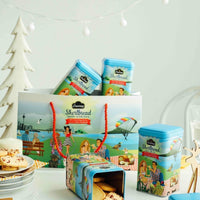 Lowrey 8 - Tin Shortbread Value Pack (4 Original + 4 Cranberry) - Lowrey Foods