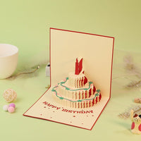 Lowrey Happy Birthday Cake 3D Pop - Up Greeting Card - Lowrey Foods