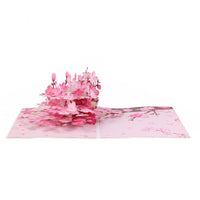 Lowrey Mother’s Day Peach Blossoms 3D Pop - Up Greeting Card - Lowrey Foods