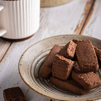 Lowrey Chocolate Shortbread Biscuits – Iconic Blue Tin - Lowrey Foods