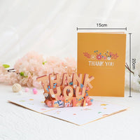 Lowrey THANK YOU 3D Pop - Up Greeting Card – Handcrafted Design - Lowrey Foods