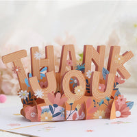 Lowrey THANK YOU 3D Pop - Up Greeting Card – Handcrafted Design - Lowrey Foods