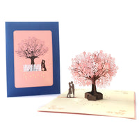 Lowrey Valentine’s Day 3D Pop - Up Card – Cherry Blossom - Lowrey Foods