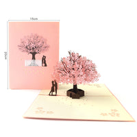 Lowrey Valentine’s Day 3D Pop - Up Card – Cherry Blossom - Lowrey Foods