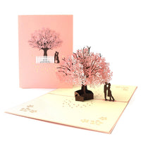 Lowrey Valentine’s Day 3D Pop - Up Card – Cherry Blossom - Lowrey Foods