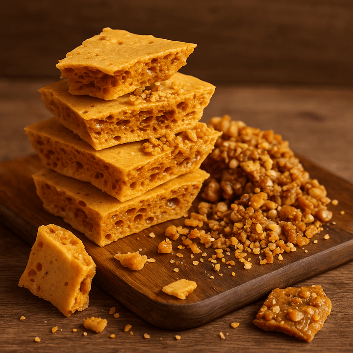 How to Make Honeycomb Toffee with Macadamia Crunch - Lowrey Foods