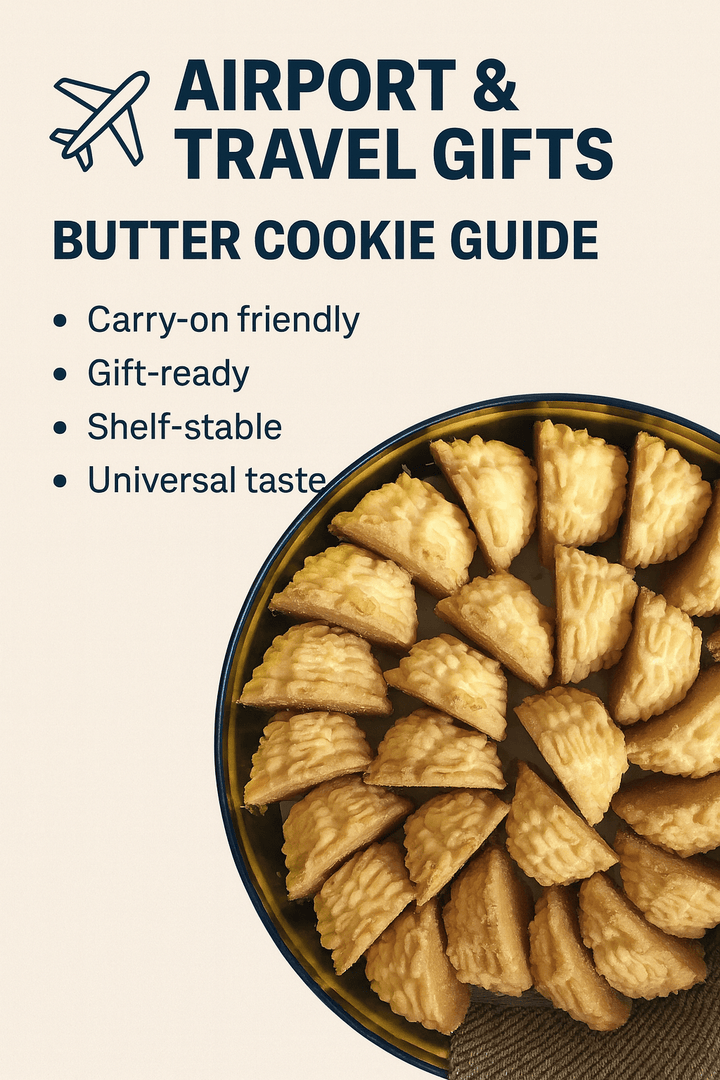 ✈️ Airport & Travel Gifts: Butter Cookie Guide - Lowrey Foods
