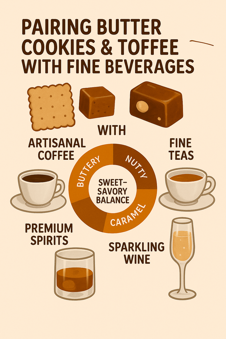 Pairing Lowrey Butter Cookies & Toffee with Fine Drinks - Lowrey Foods