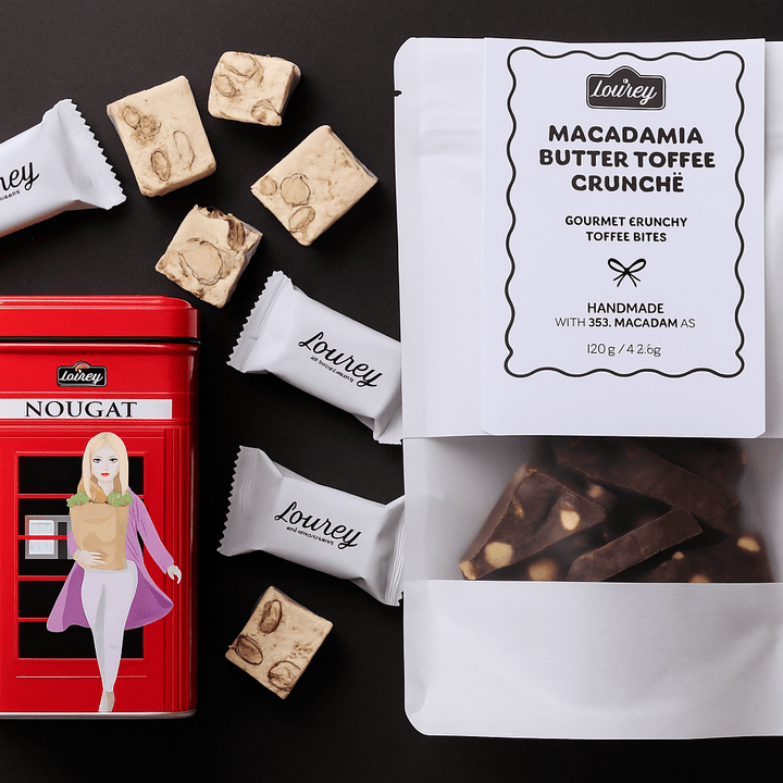 Gourmet Toffee & Nougat Gift Boxes | Lowrey Foods - Lowrey Foods
