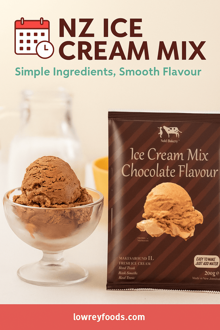 Ice Cream Powder Made in New Zealand: The Kiwi Way to Chill - Lowrey Foods