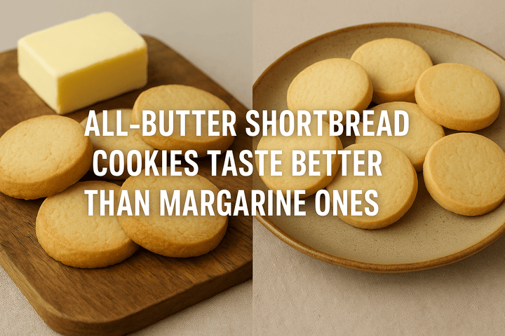 Why All-Butter Shortbread Cookies Taste Better Than Margarine Ones - Lowrey Foods