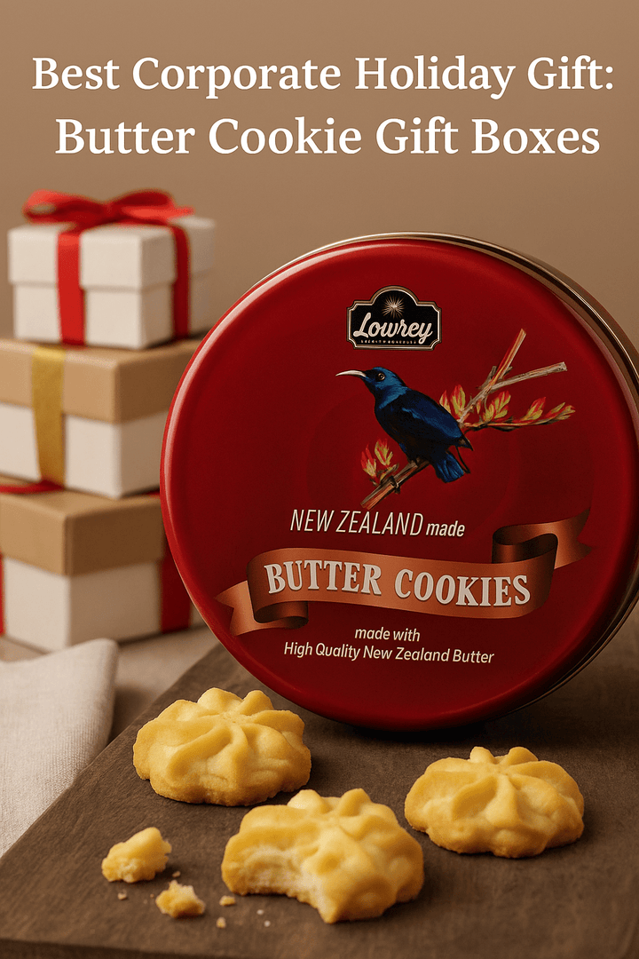 Why Butter Cookie Gift Boxes Are the Best Corporate Holiday Gift - Lowrey Foods