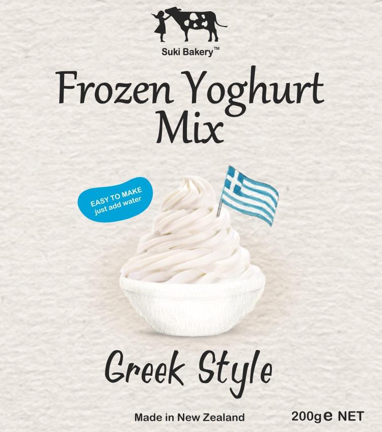 Suki Bakery Frozen Yoghurt Ice Cream Powder GREEK Flavour LowreyFoods