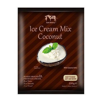 Suki Bakery Gourmet Ice Cream Powder Coconut Flavour | LowreyFoods