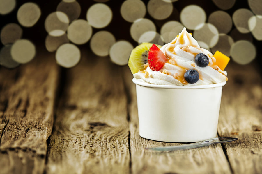 Suki Bakery Frozen Yoghurt Ice Cream Powder GREEK Flavour LowreyFoods