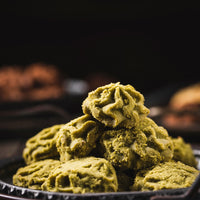Lowrey Matcha Butter Cookies | New Zealand Butter Cookies Green Tea - Lowrey Foods