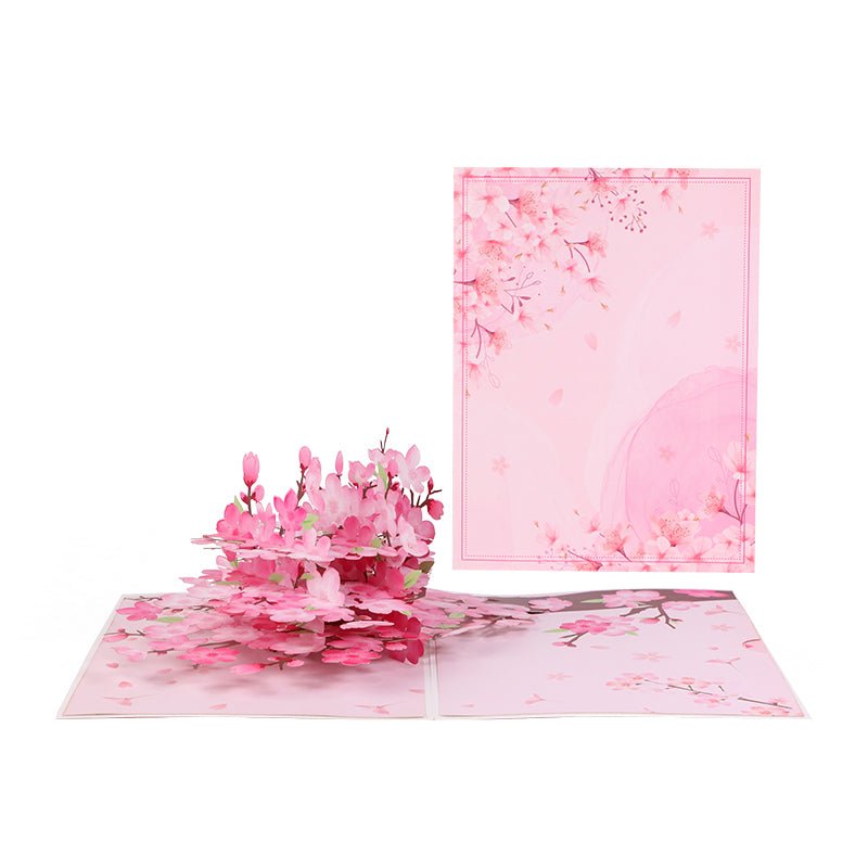 Lowrey Mother's Day PEACH BLOSSOMS 3D Pop-Up Card - Lowrey Foods