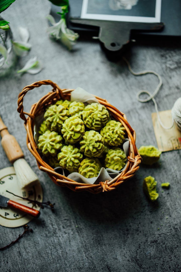 Lowrey Matcha Butter Cookies – Premium NZ Green Tea Treats - Lowrey Foods