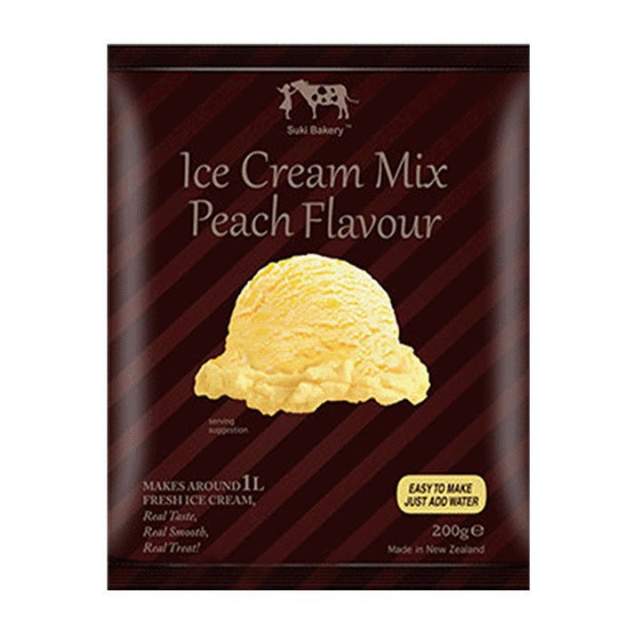Suki Bakery Peach Ice Cream Powder – Homemade Indulgence - Lowrey Foods